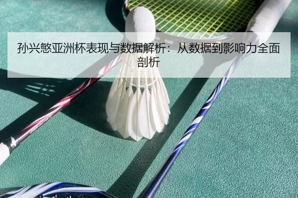 孙兴慜亚洲杯表现与数据解析：从数据到影响力全面剖析